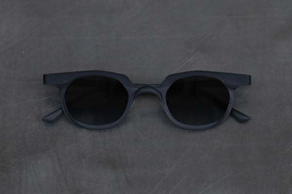 Rigards RG1002TI Series Pure Titanium Alloy Glasses RG-RG1002TI-HKHP-F Black Frame Gray Lenses